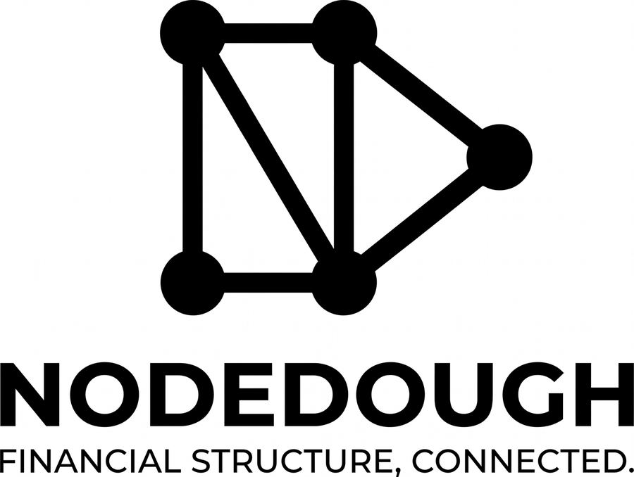 nodedough — financial structure, connected.